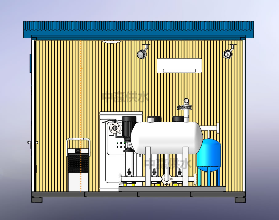 成品集裝箱式供水泵房